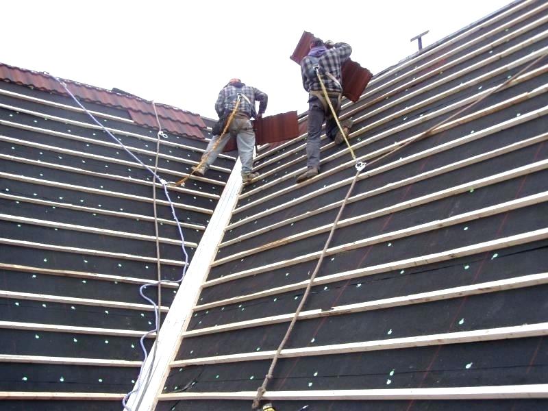 Repair of metal tile roof leaks